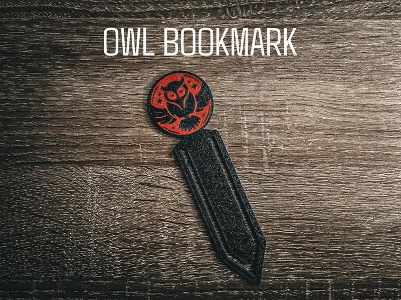 Bookmark - Owl multicolor