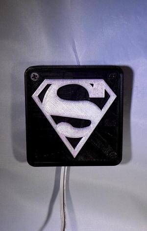 LUZ LED SUPERMAN / LUZ NOCTURNA