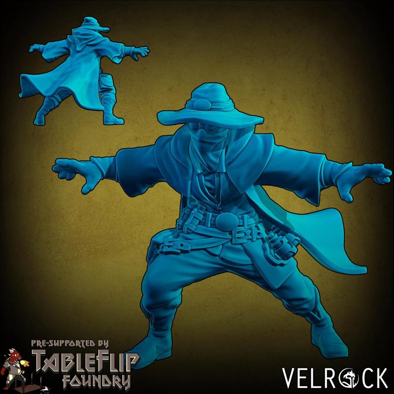 Heroes of Fortune Male Mage (PRESUPPORTED)