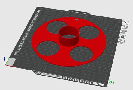 Simple Filament Adapter for JAYO Cardboard Filament Rolls for use in Bambu Lab AMS, P1P/X1C