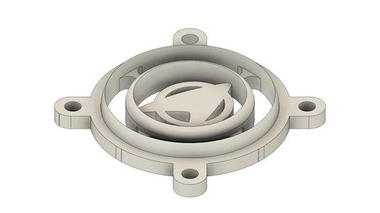 40mm Star Trek Fan Cover