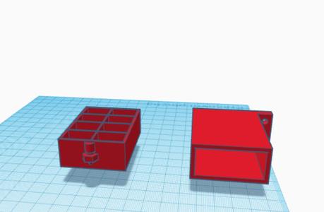 Šuplík na trysky (Creality ender 3 s1/pro/max)