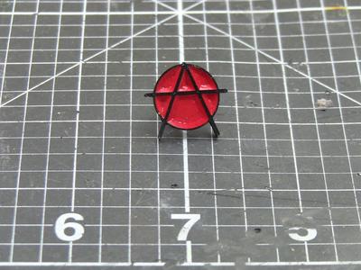 Anarchy Symbol enamel pin