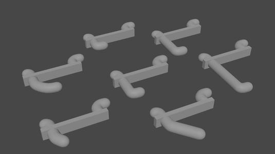 Peg Board Hook (1/4in Remix)