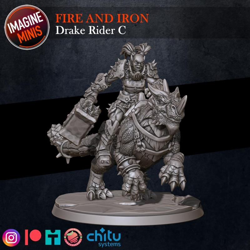 Fire and Iron - Drake Rider C