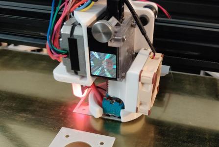 e3d V6 40mm fan mount for titan carriage