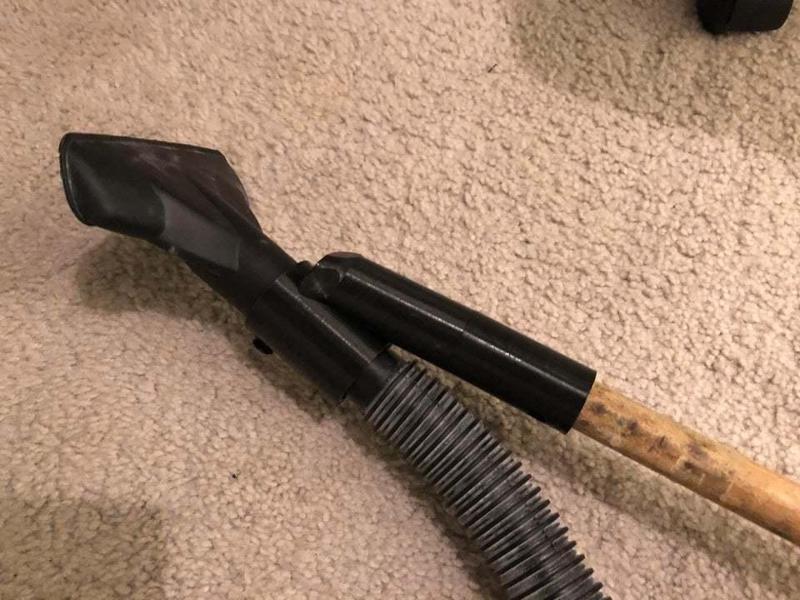 Shop Vac Broom Handle Adapter (aka The Vroom)