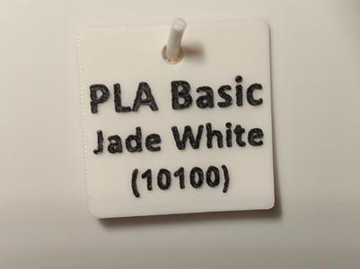 Filament ID tag - Customise in Bambu Studio