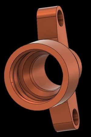 Dart Zone Mk 4 Extended Barrel Replacement End Cap - Sillybutts Collet Edition