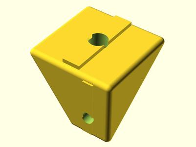 ALU profile adapter from 40 to 20