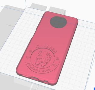Poco X3 Pro case with Chelsea logo