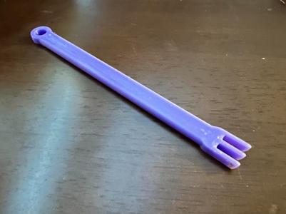 Litter Robot Step Mat Rake - Handy Tool - PETG
