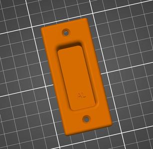 Recessed handle