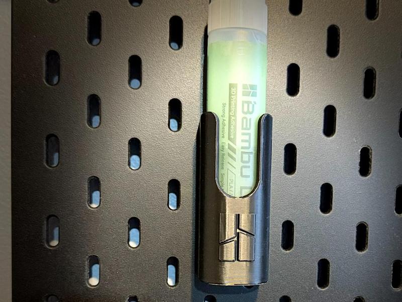 Bambu Liquid Glue Skadis Holder - 2 Pegs