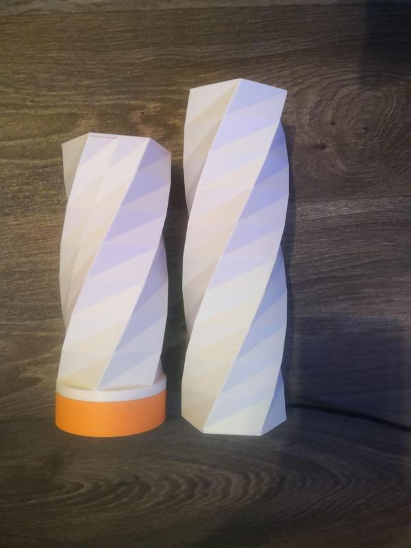 Twisted Lamp 2.0 - no base, all lamp