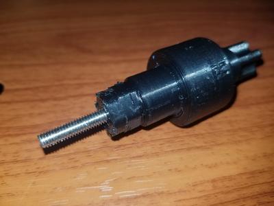 Tarmo5 axle hex end size increase