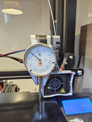 Ender 3 Pro WEN 10702 Dial Indicator mount ver. 2