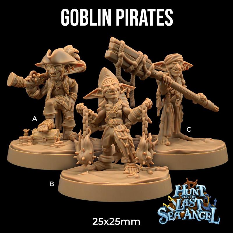 Goblin Pirates | PRESUPPORTED | Hunt for The Last Sea Angel