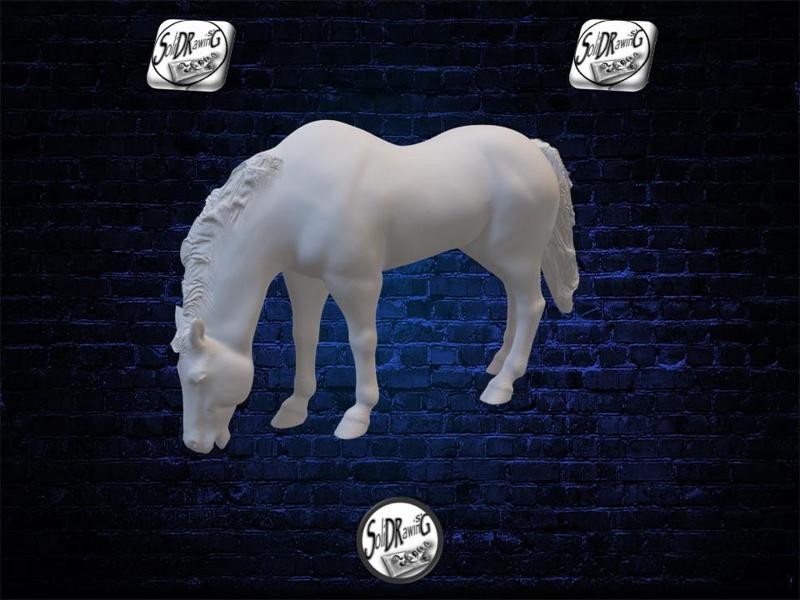 Grazing Horse