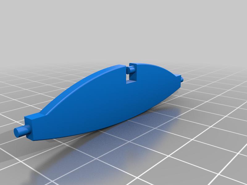 Corsa D vent fin and clip