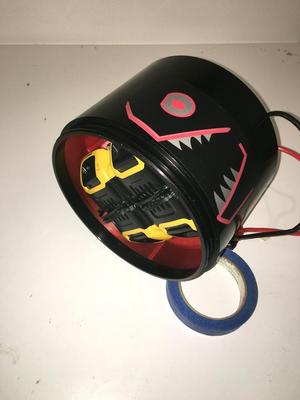 Dive Xtras Piranha P1 Li-Ion to PTB Conversion