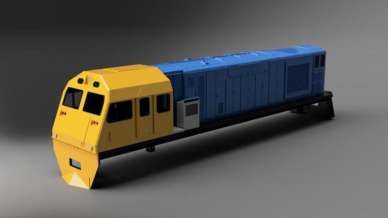 Tasrail MKA Class Locomotive