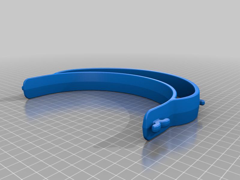 Remix of Prusa face sheild for injection molding  -- V6_rc3C_MPC_Alt04_02