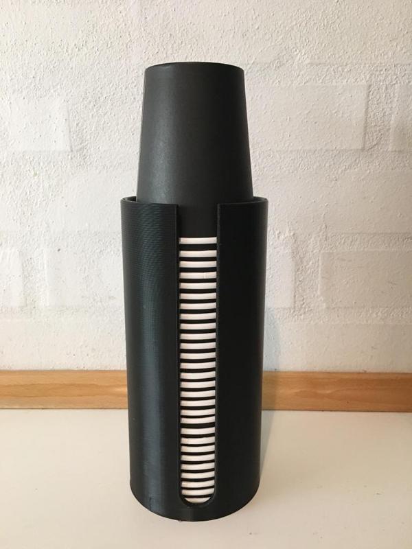 Holder for disposable cup