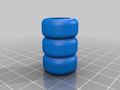 barriere en pneu pour circuit slot car 132 124