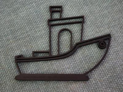 Wall Art 3DBenchy Minimalist design art Bambino