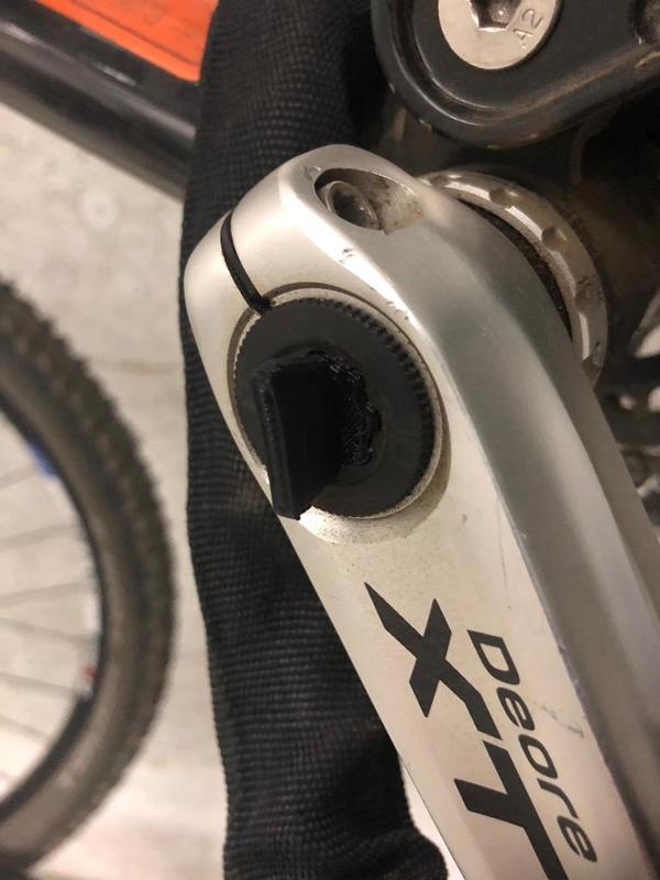 pedal nut shimano mtb