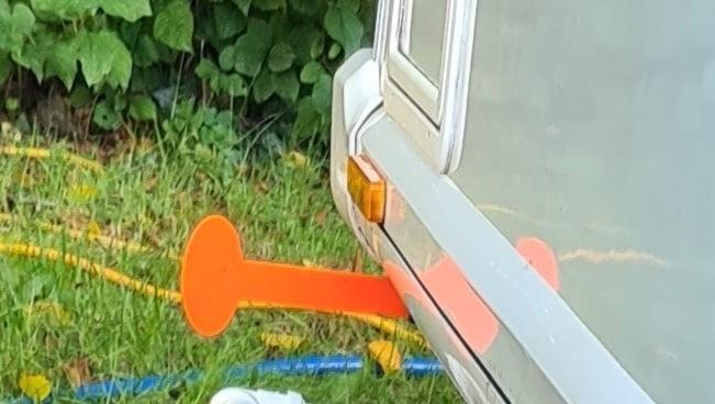 Caravan Reversing Aid/Flag