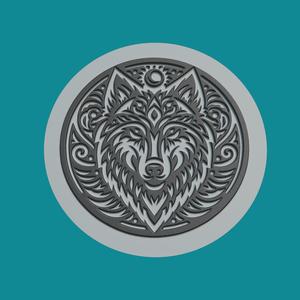 Wolf Print Model