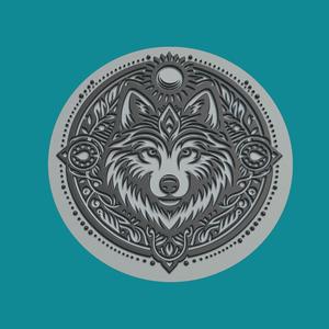 Wolf Print Model