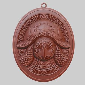 Turtle Animal Pendant Turtle Animal Necklace for CNC Router Laser & 3D Printer