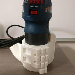 MPCNC Quick Release & Vacuum Mount for Bosch GKF125CEN