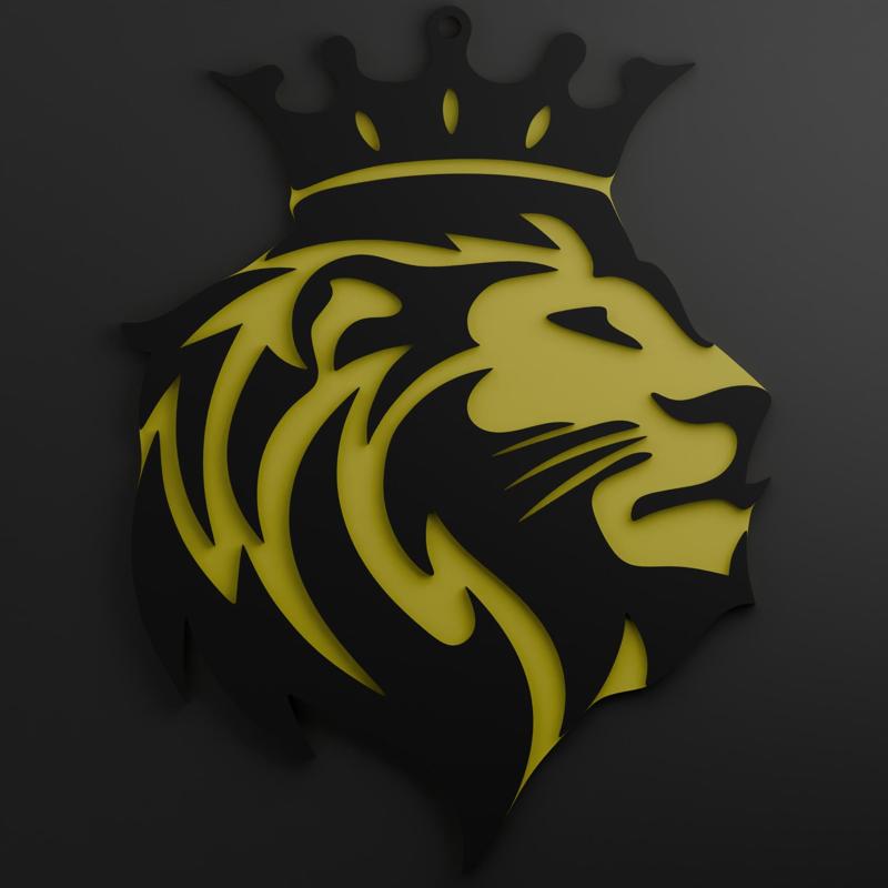 lion keychain