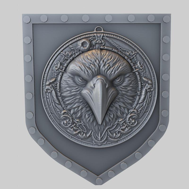 Crow Animal Wall Crow Animal Bust for CNC Router Laser & 3D Printer