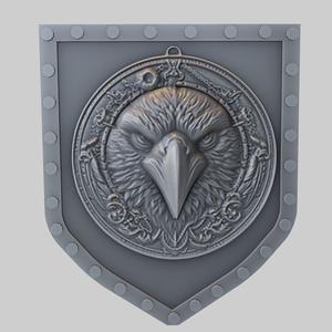 Crow Animal Wall Crow Animal Bust for CNC Router Laser & 3D Printer