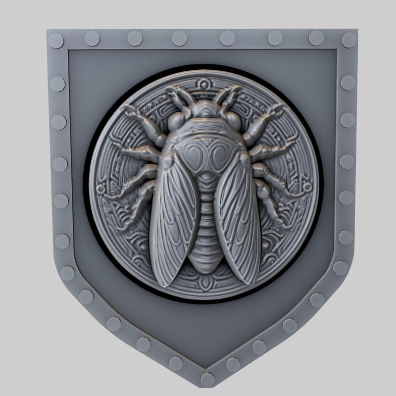 Cicada Animal Wall Cicada Animal Bust for CNC Router Laser & 3D Printer