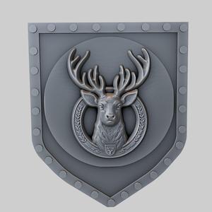 Deer Animal Wall Deer Animal Bust for CNC Router Laser & 3D Printer