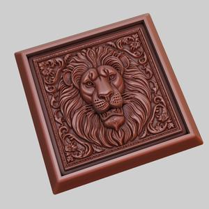 lion Animal 3D Model for CNC Router Laser & 3D Printer
