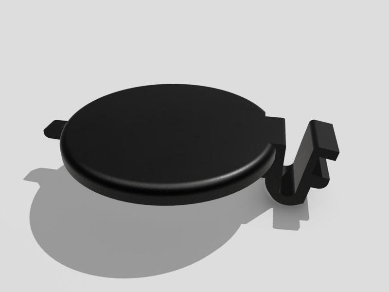 Button cell battery cover for Vivitar Weight Scale