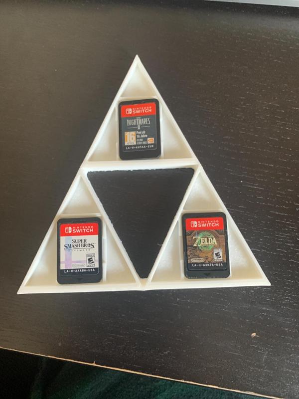 Tri force card holder
