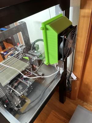 Prusa Enclosure Filter Housing