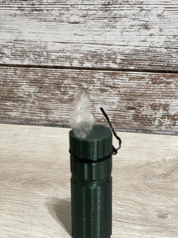 Wind Checker for Hunting (Milk Weed Container)