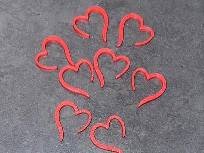 Hearts Scattered Decoration Confetti