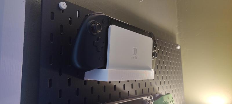 Skadis OLED Nintendo Switch Dock Mount