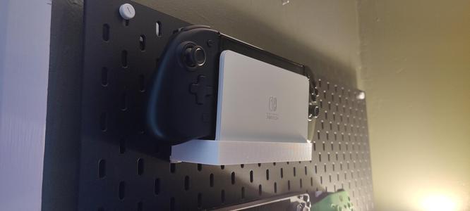 Skadis OLED Nintendo Switch Dock Mount