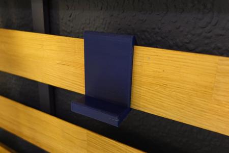 French cleat book holder
